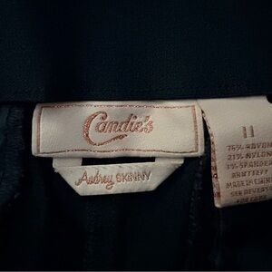 Candie's Black Audrey Skinny Trousers